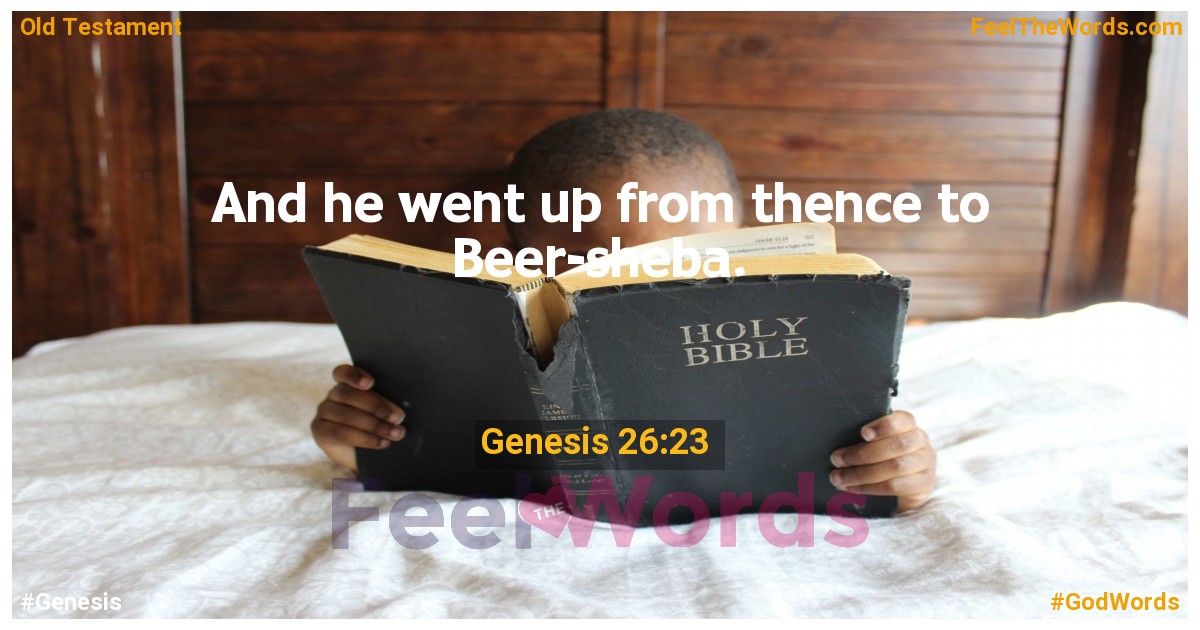 Genesis 26:23