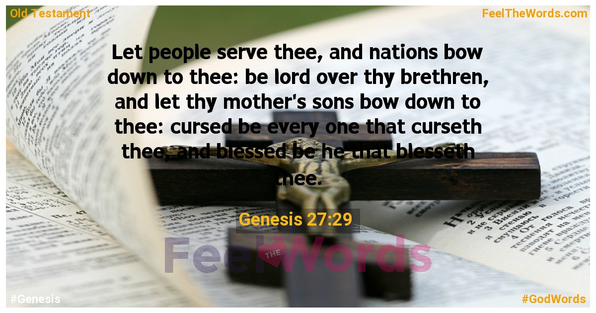 Genesis 27:29