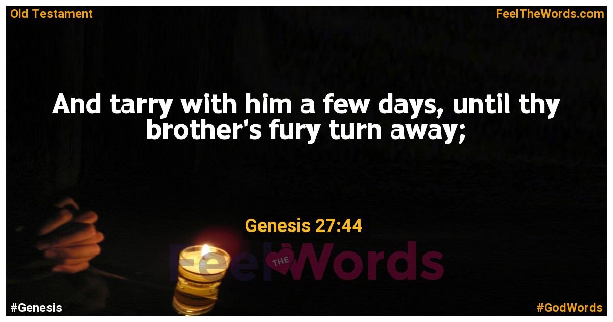 Genesis 27:44