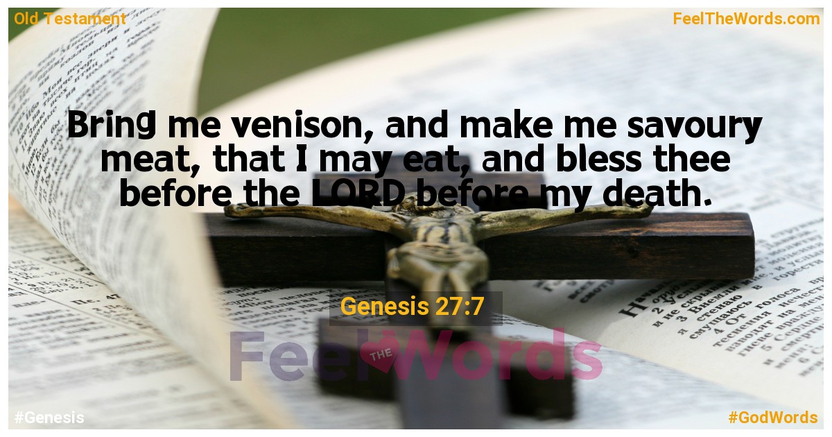 Genesis 27:7