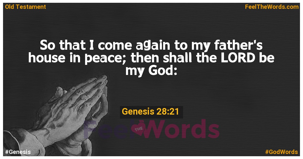 Genesis 28:21