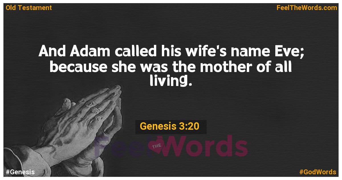 Genesis 3:20