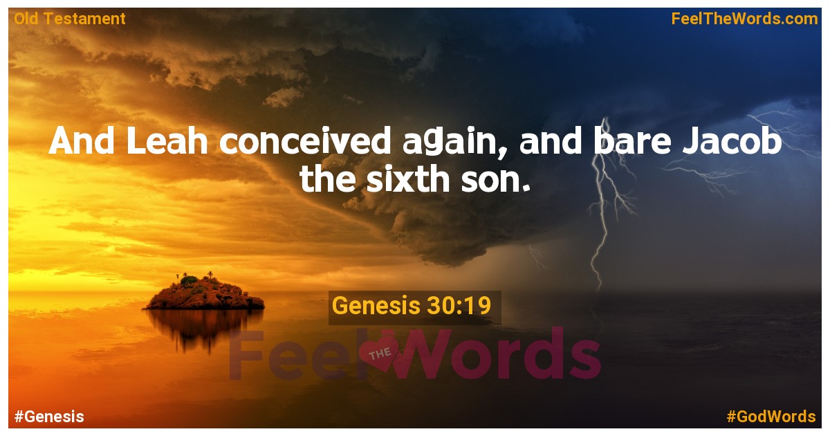 Genesis 30:19
