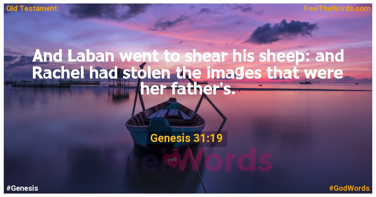 Genesis 31:19