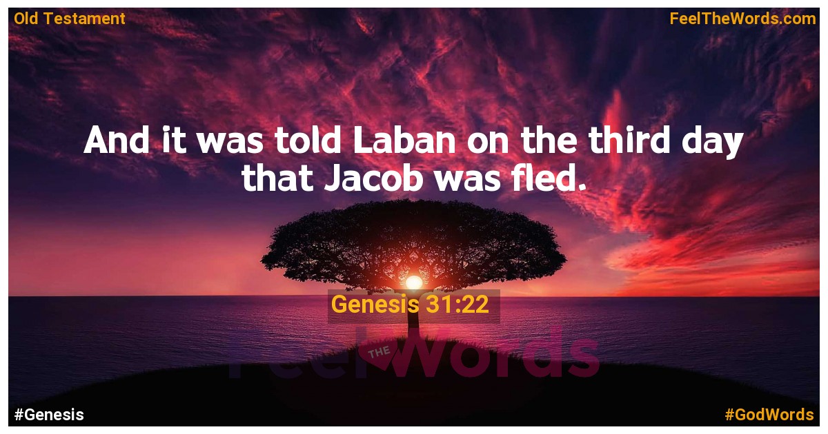 Genesis 31:22