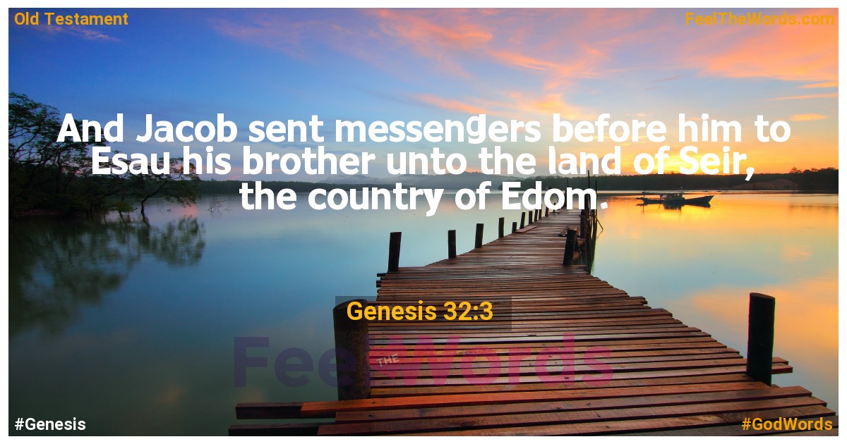 Genesis 32:3