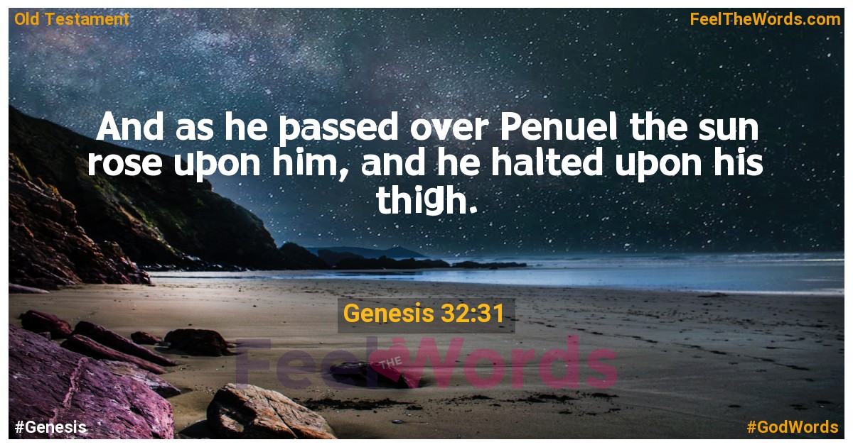 Genesis 32:31