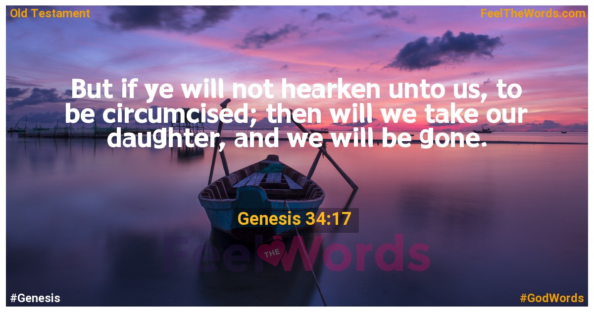 Genesis 34:17