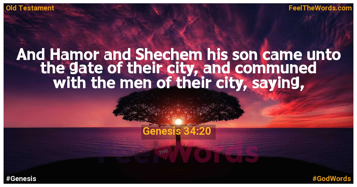 Genesis 34:20