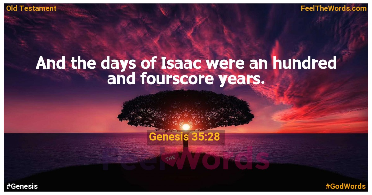 Genesis 35:28