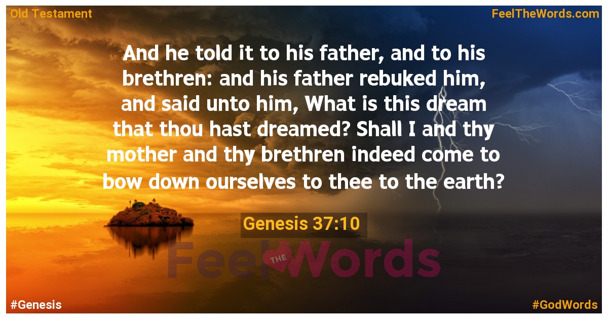 Genesis 37:10