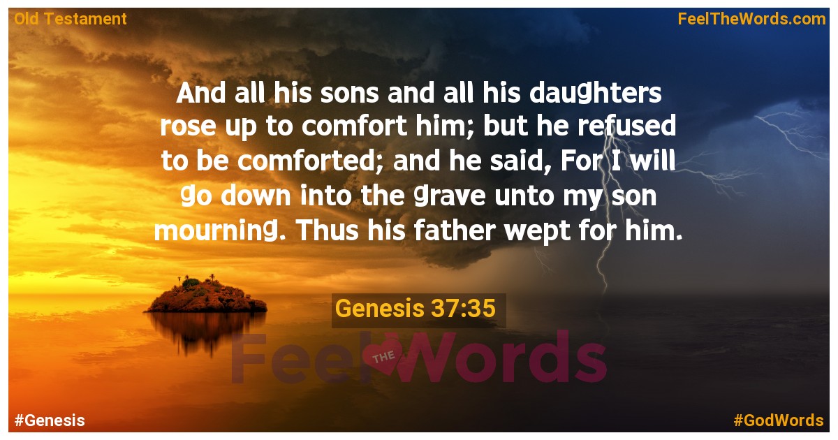 Genesis 37:35