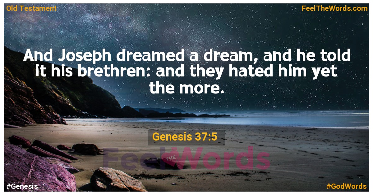 Genesis 37:5
