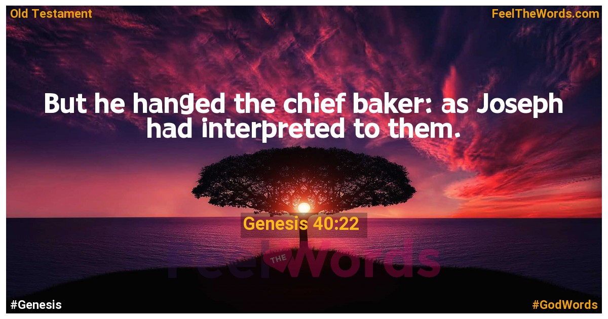 Genesis 40:22