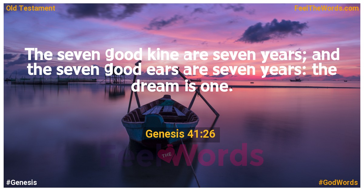Genesis 41:26