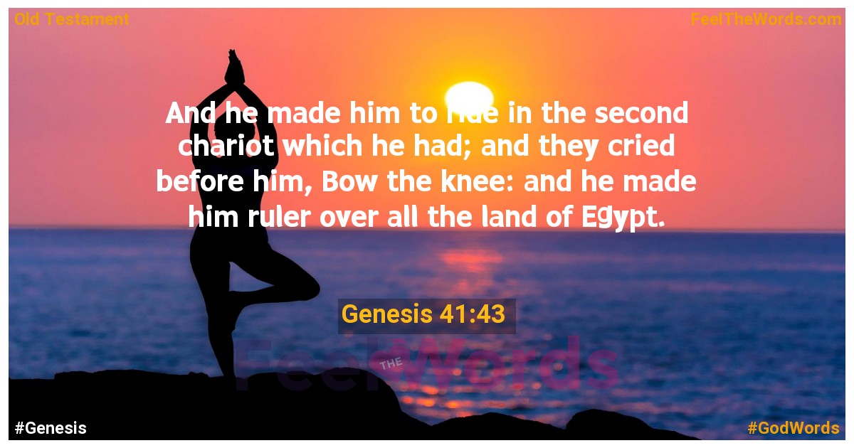 Genesis 41:43