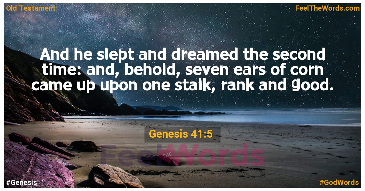 Genesis 41:5
