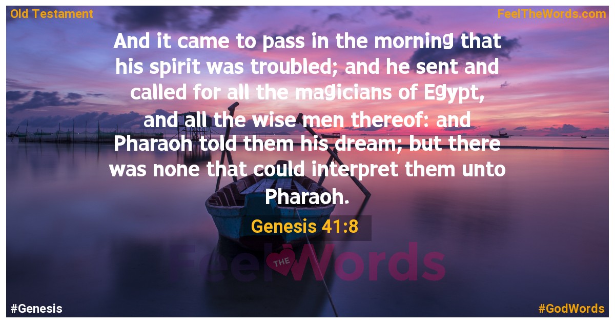 Genesis 41:8