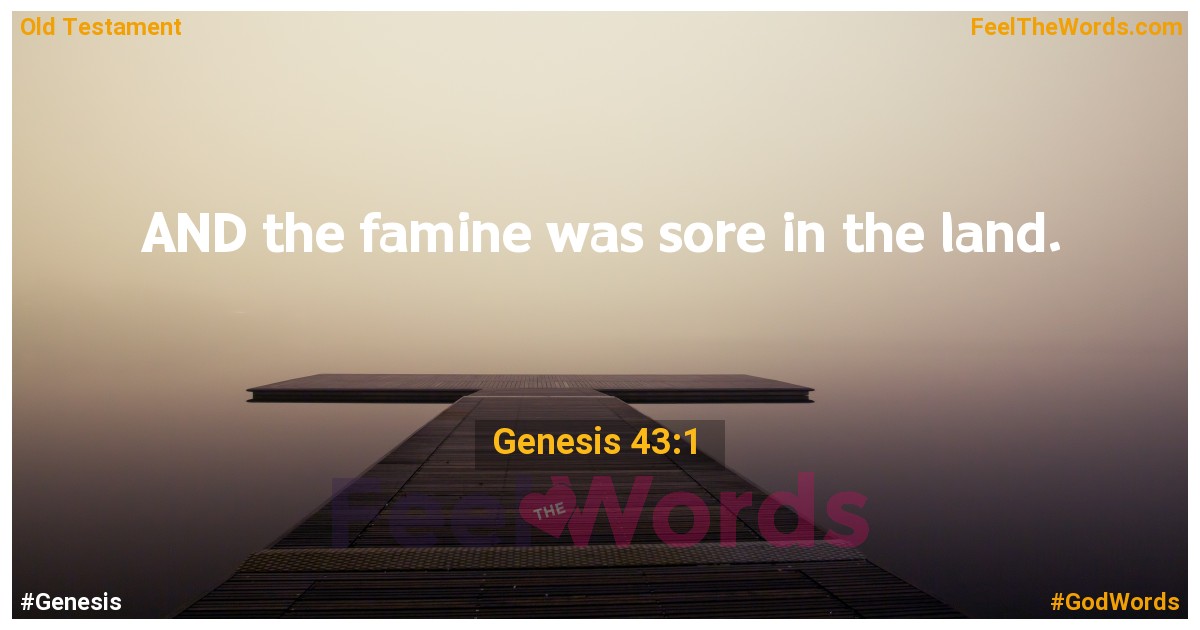 Genesis 43:1