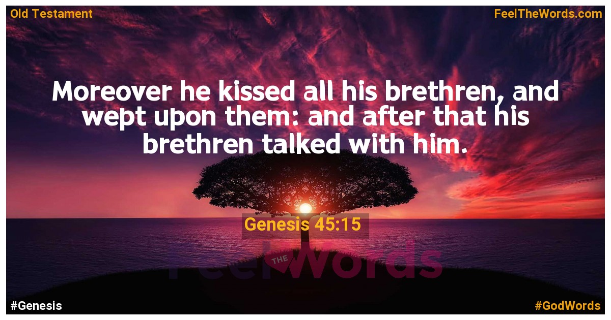 Genesis 45:15
