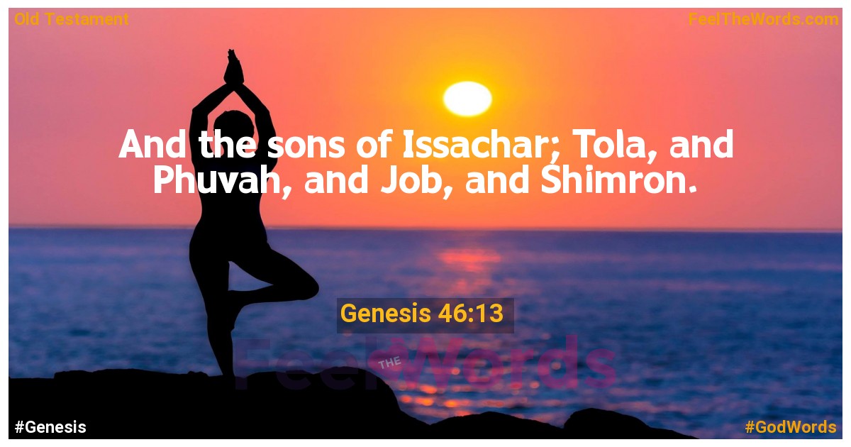 Genesis 46:13