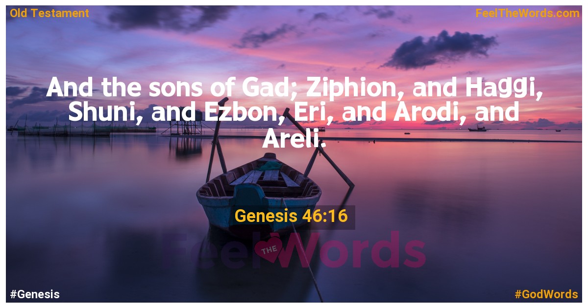 Genesis 46:16