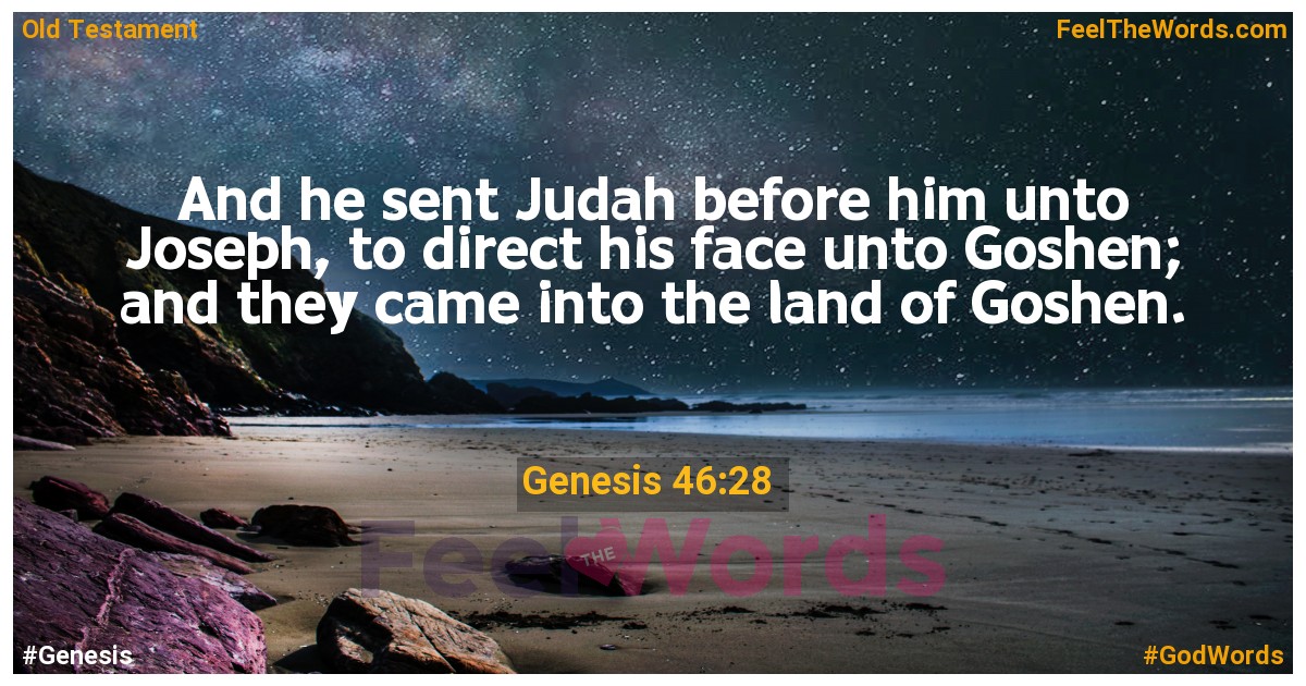 Genesis 46:28