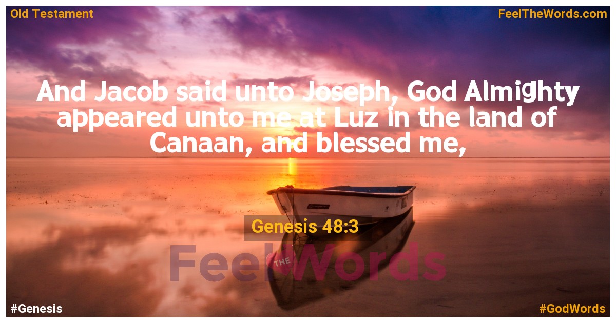 Genesis 48:3