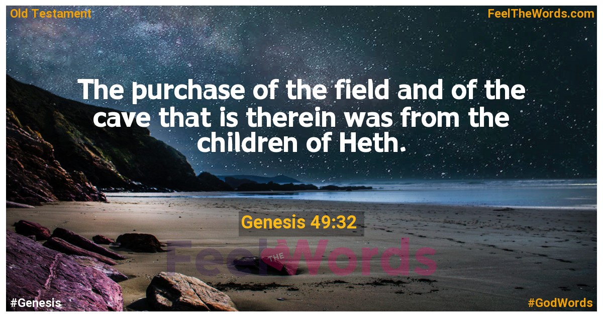 Genesis 49:32