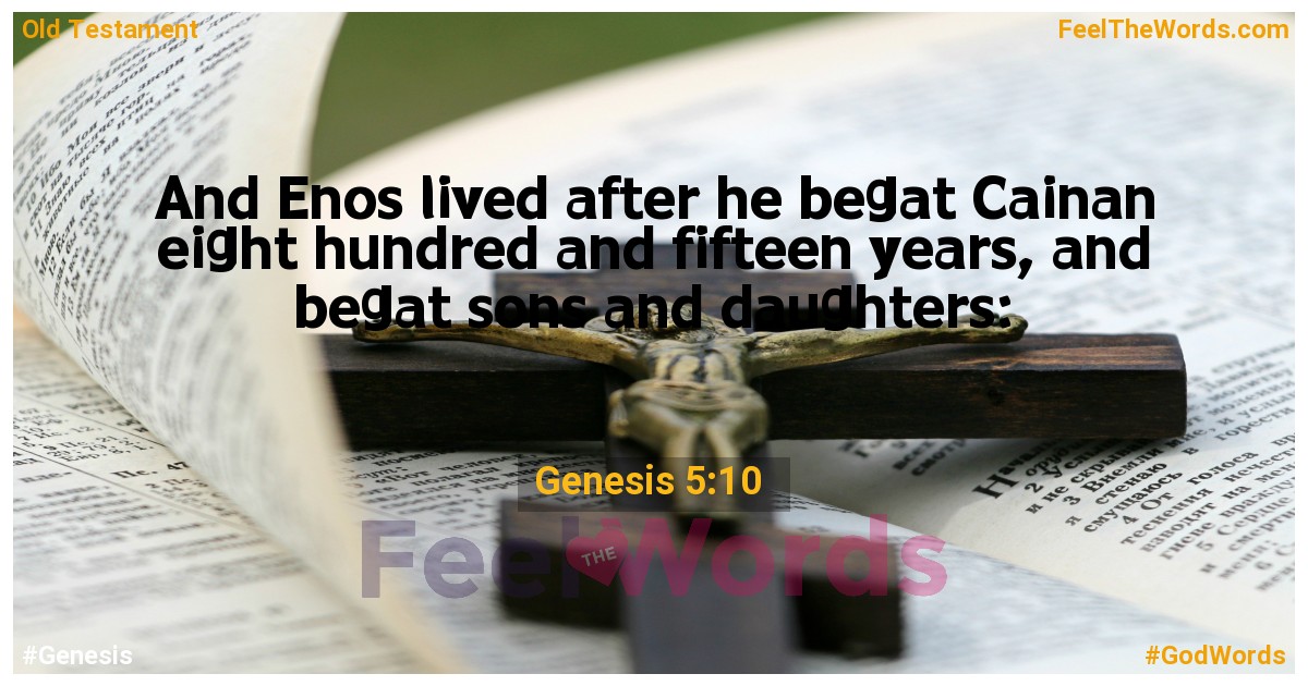 Genesis 5:10