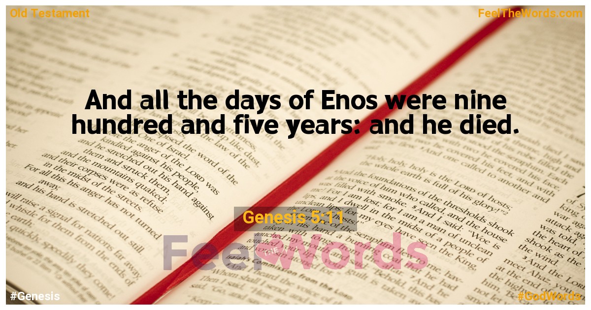 Genesis 5:11
