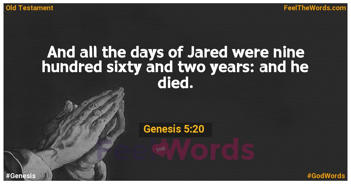 Genesis 5:20