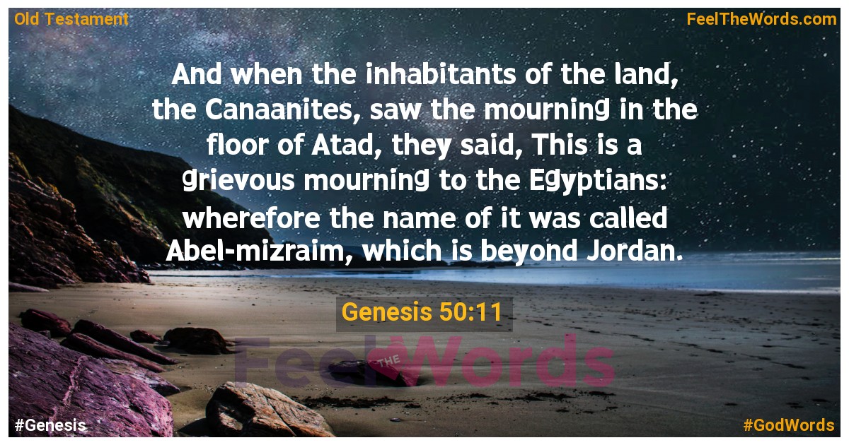 Genesis 50:11