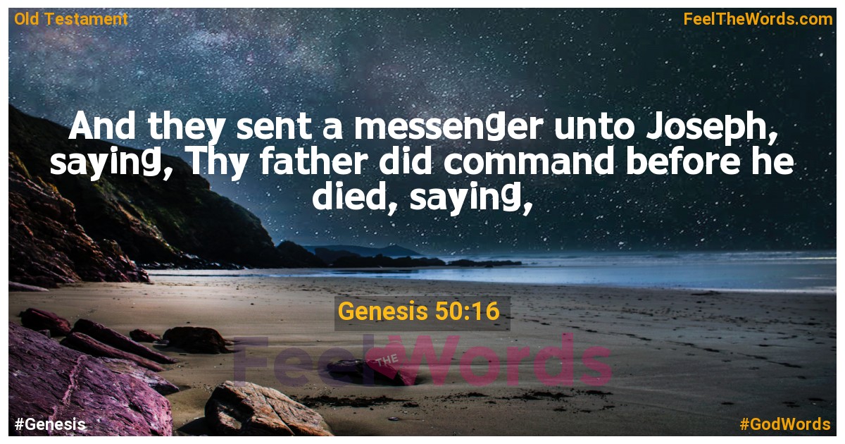 Genesis 50:16