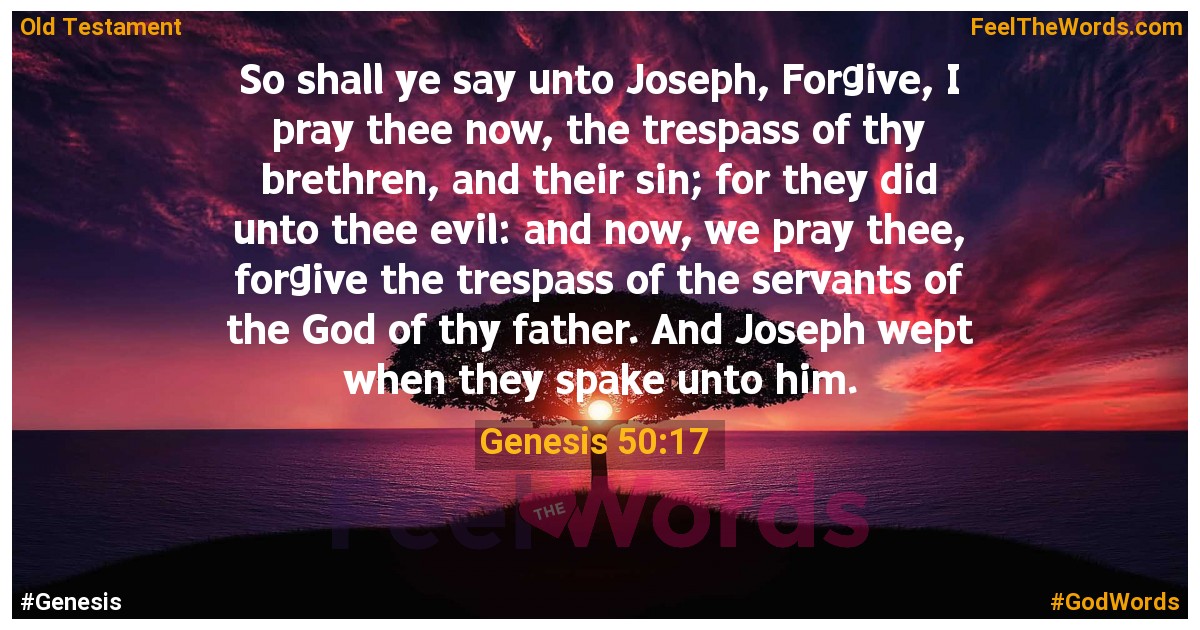 Genesis 50:17