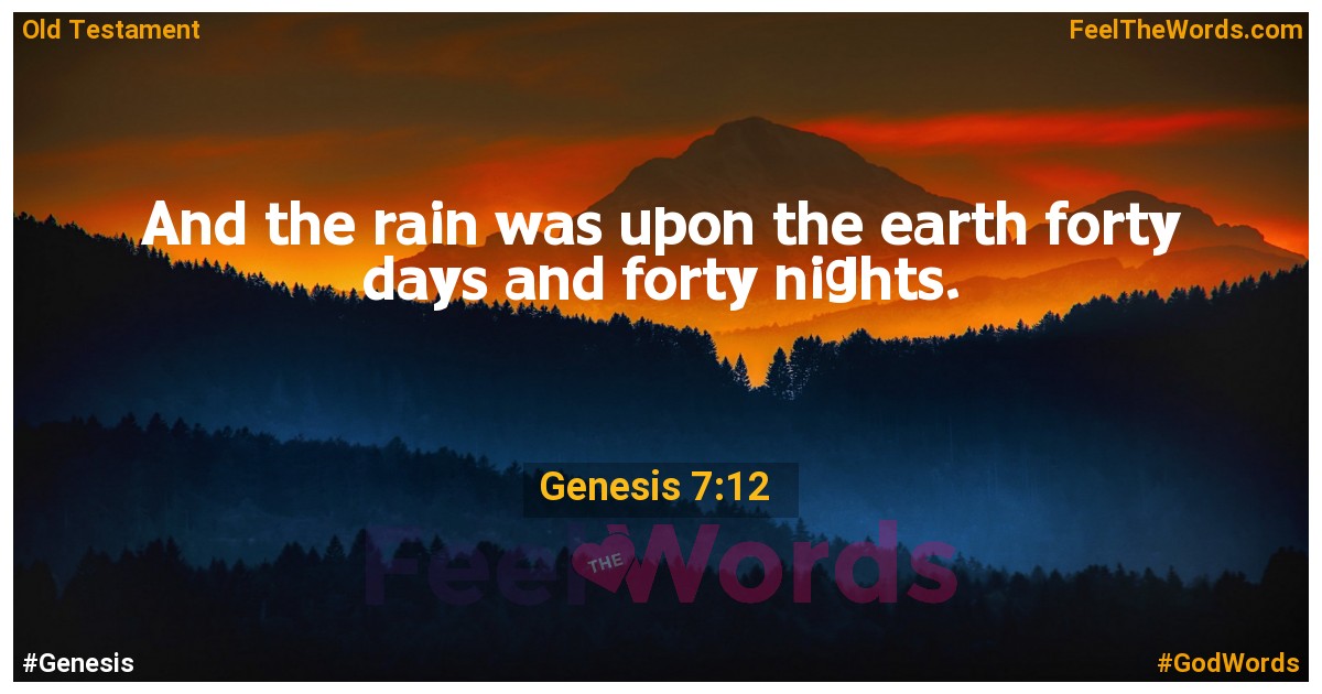 Genesis 7:12
