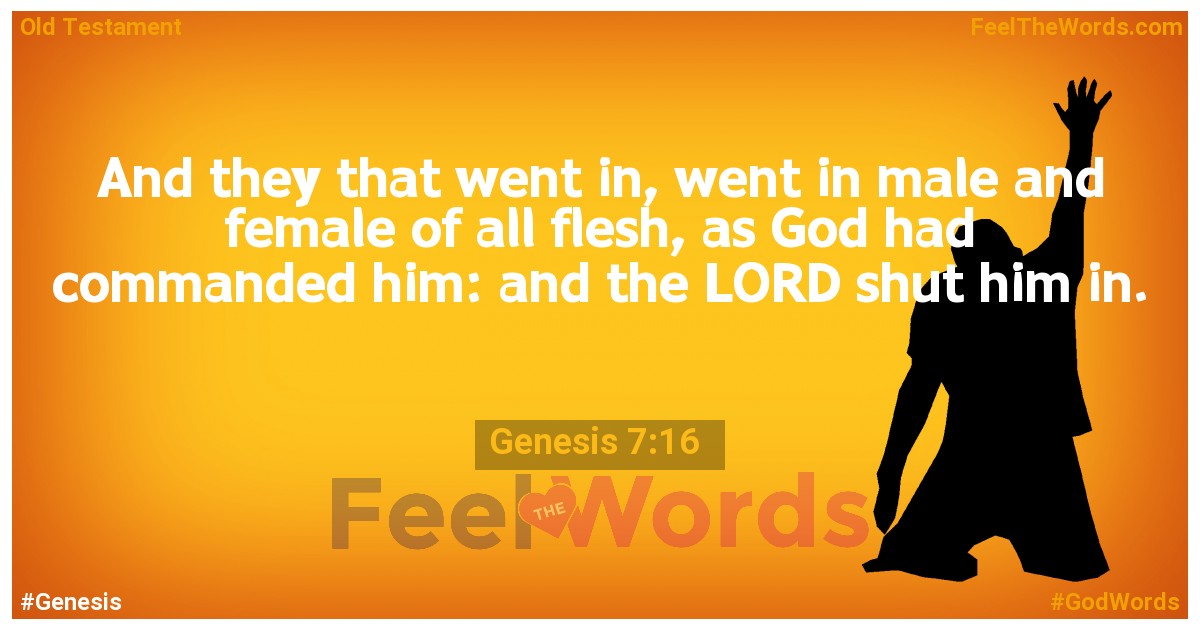 Genesis 7:16