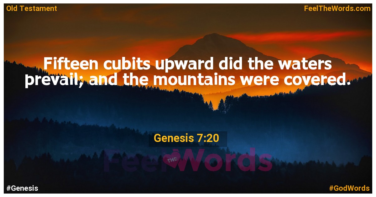 Genesis 7:20