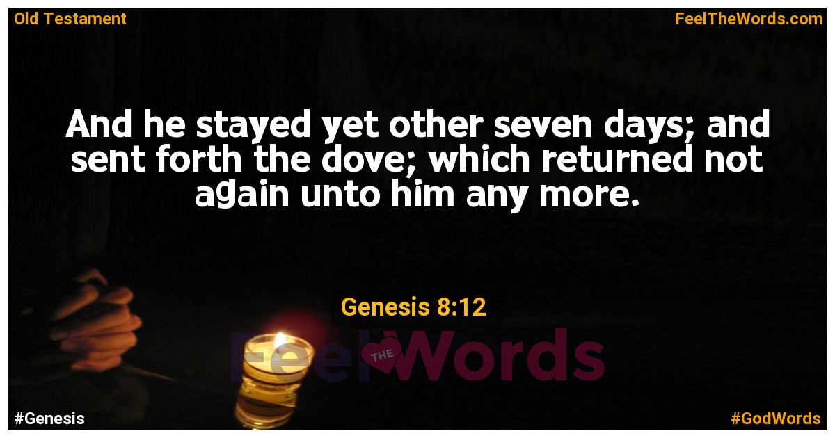 Genesis 8:12