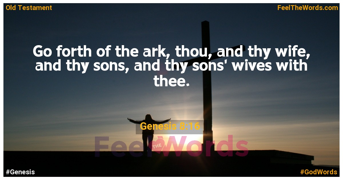 Genesis 8:16