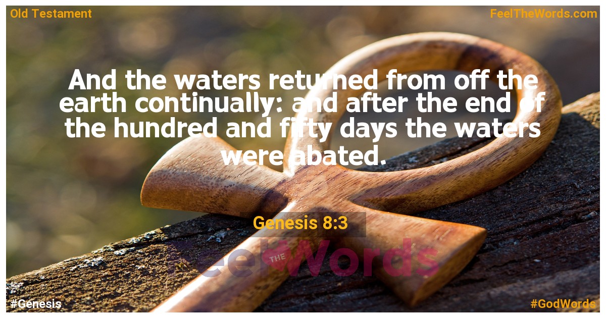 Genesis 8:3