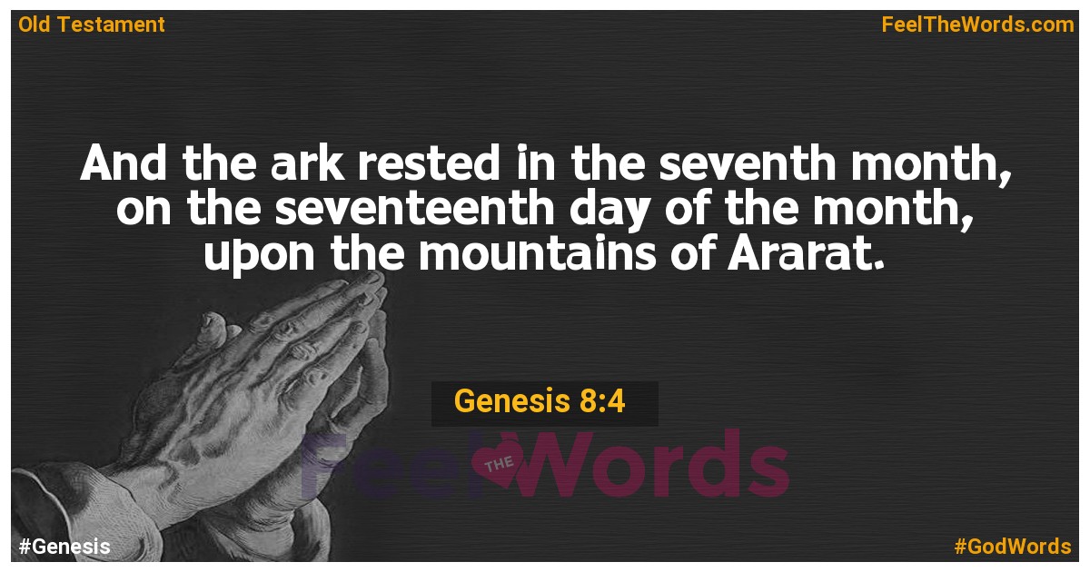 Genesis 8:4