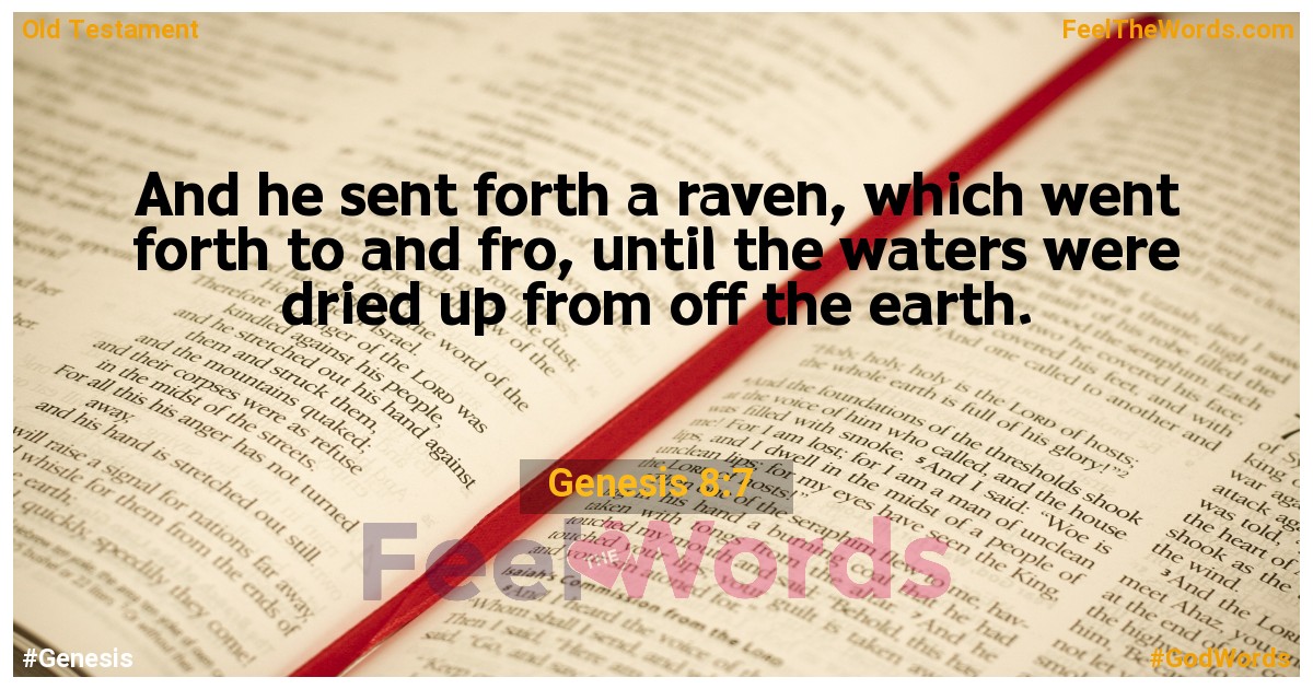 Genesis 8:7