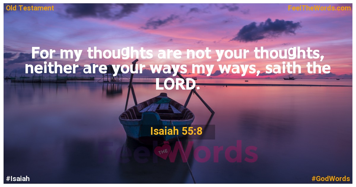 Isaiah 55:8