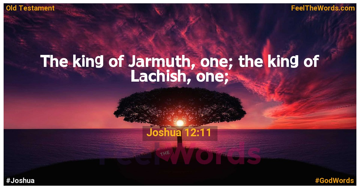 Joshua 12:11