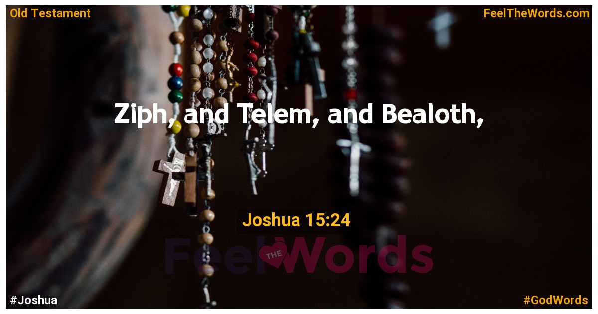 Joshua 15:24