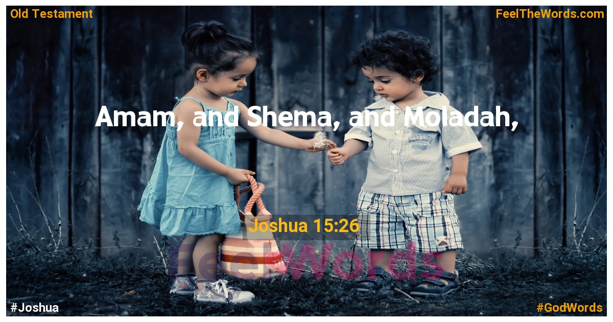 Joshua 15:26