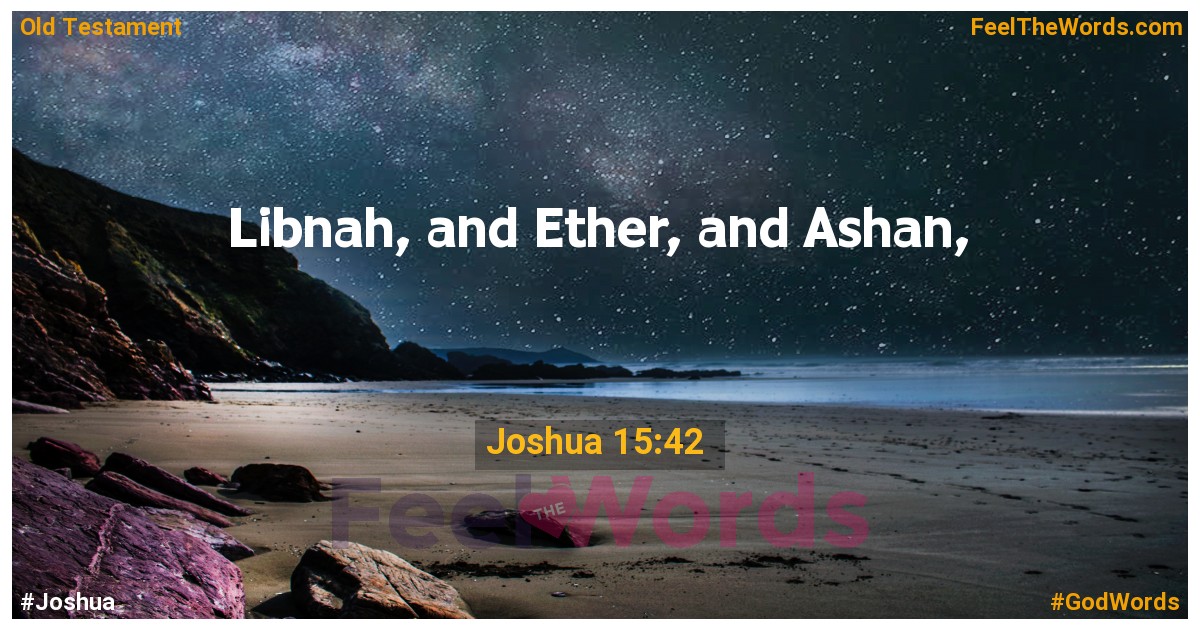 Joshua 15:42