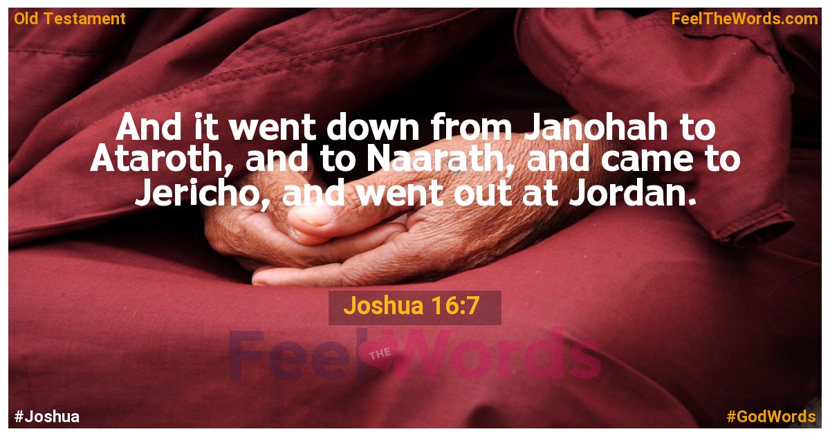 Joshua 16:7