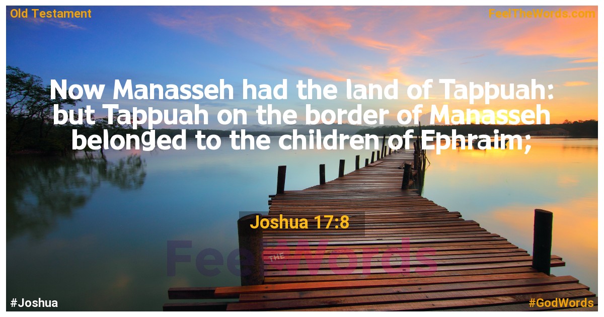 Joshua 17:8
